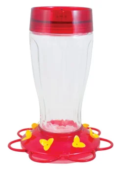 Big Gulp Hummingbird Feeder, Glass Bottle, 40-oz.