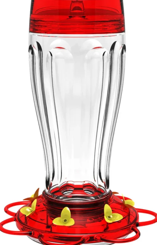 Big Gulp Hummingbird Feeder, Glass Bottle, 40-oz.