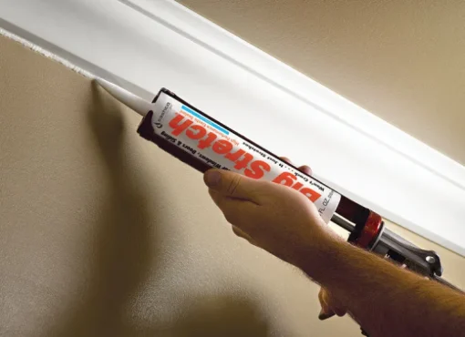 Big Stretch Sashco Almond Acrylic Caulk 10.5 oz.