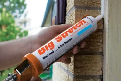 Big Stretch Sashco Redwood Acrylic Rubber Caulk 10.5 oz.