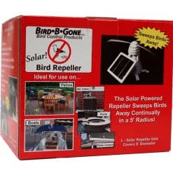 Bird B Gone Mmrpslr-1 Solar Powered Bird Repeller