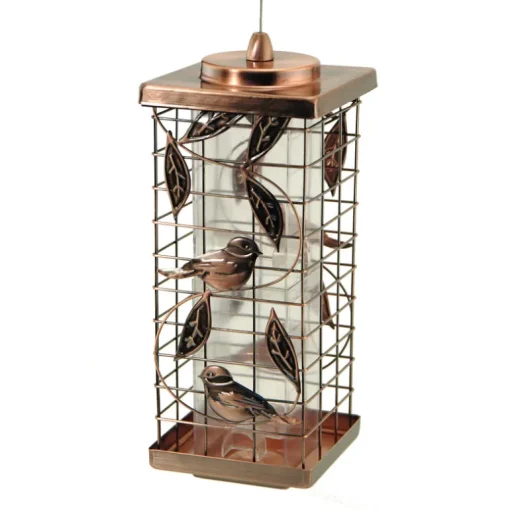 Bird Feeder, Tube, Squirrel-Resistant, Holds 1.75-Lbs.