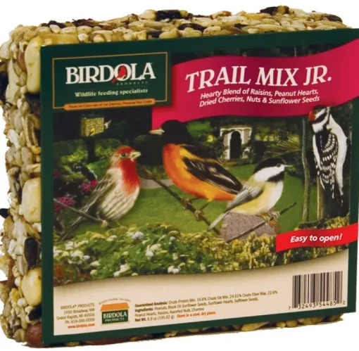 Birdola Products 54485 6.9 Oz Trail Mix Jr. Cake (Pack of 8)