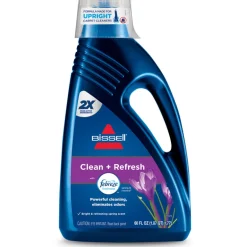 Bissell Febreze Freshness Spring & Renewal Scent Carpet Cleaner 60 oz Liquid Concentrated (Pack of 4).