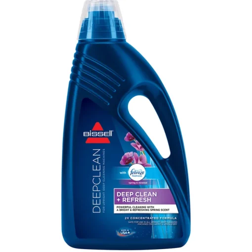 Bissell Febreze Freshness Spring & Renewal Scent Carpet Cleaner 60 oz Liquid Concentrated (Pack of 4).