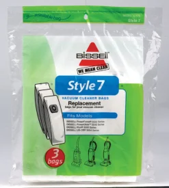 Bissell Vacuum Bag For Upright Vacuums 3 pk