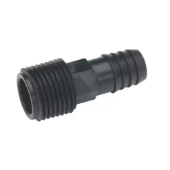 B&K 1/2 in. Barb each X 1/2 in. D MPT Plastic Adapter 1 pk