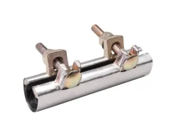B&K 1 in. Galvanized 430 Stainless Steel Pipe Repair Clamp