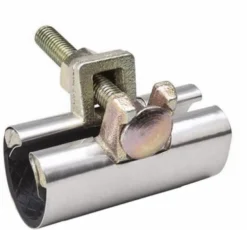 B&K 1 in. Galvanized 430 Stainless Steel Pipe Repair Clamp