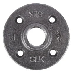 BK Products 3/4 in. FPT Black Malleable Iron Floor Flange