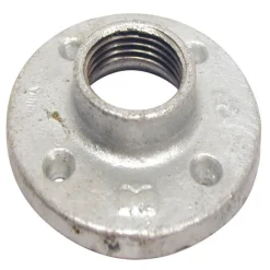 Bk Products 3/8 In. Fpt Galvanized Cast Iron Floor Flange