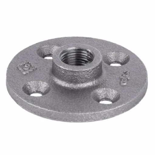BK Products 3/8 in. FPT Black Malleable Iron Floor Flange