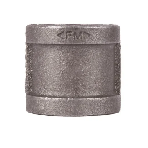 BK Products 3/4 in. FPT x 3/4 in. Dia. FPT Black Malleable Iron Coupling (Pack of 5)