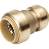 BK Products ProLine 3/8 in. Push X 1/2 in. D Push Brass Reducing Coupling