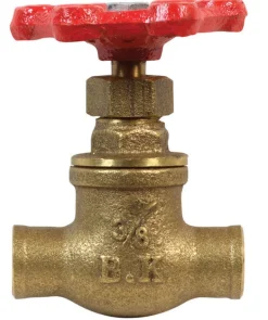 B&K ProLine 3/8 in. FIP Brass Gate Valve