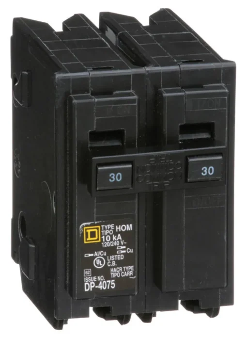 Bkr Sq. D Hom 2P 30A 2"