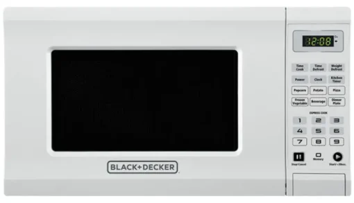 Black and Decker 0.7 cu. ft. White Microwave 700 watts
