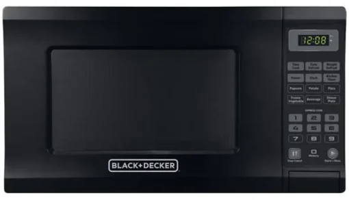 Black and Decker 0.7 cu. ft. Black Microwave 700 watts