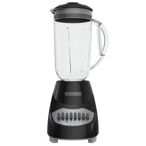 Black and Decker Black Metal/Plastic Blender 40 oz. 10 speed