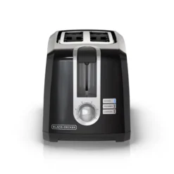 Black and Decker Metal Black 2 slot Toaster 13 in. H x 8 in. W x 12.79 in. D