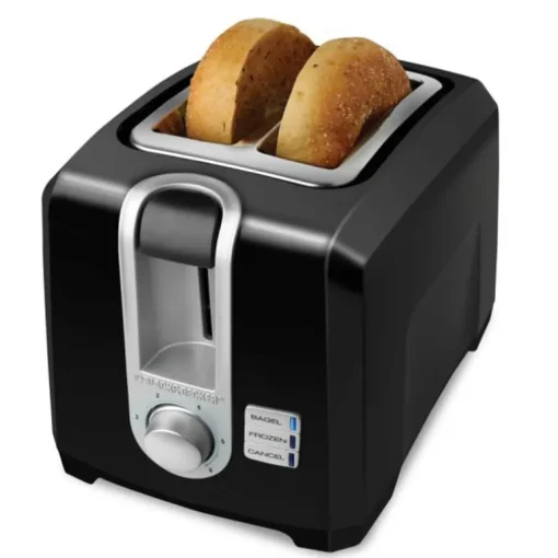 Black and Decker Metal Black 2 slot Toaster 13 in. H x 8 in. W x 12.79 in. D