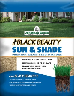 Black Beauty® Sun & Shade Grass Seed 3 Lb