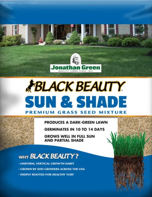 Black Beauty® Sun & Shade Grass Seed 3 Lb