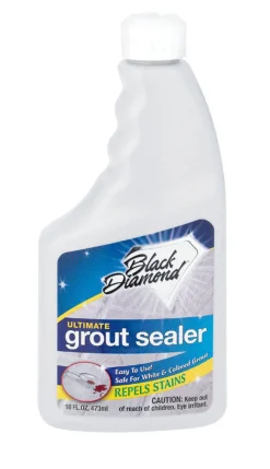 Black Diamond Stoneworks Commercial and Residential Penetrating Grout Sealer 16 oz. (Pack of 6)