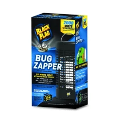 Black Flag Outdoor Plug-In Bug Zapper Insect Killer 1/2 Acre Coverage 2000V 20W