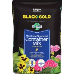 Black Gold Moisture Supreme 0.10-0.06-0.13 Container Mix 1.5 cu. ft.
