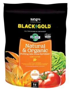 Black Gold natural & Organic All Purpose Potting Mix 8 qt. (Pack of 8)