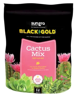 Black Gold Organic Cacti and Succulent Potting Mix 8 qt