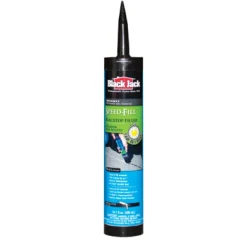Black Jack Speed-Fill Gloss Black Polymer Rubberized Asphalt Crack Filler 10.1 oz. (Pack of 12)