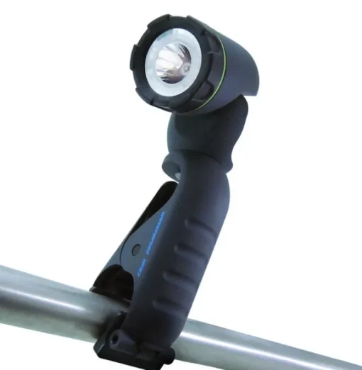 Blackfire Clamplight 210 lumens Green LED Flashlight AAA Battery (Pack of 6)