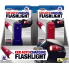 Blazing LEDz 80 lm Blue/Red LED Rechargeable Flashlight (Pack of 12)