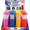 Blazing LEDz Cool Colors Assorted Flashlight Lantern (Pack of 16)