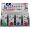 Blazing LEDz Key Rings Key Ring Metal/Plastic 1 pk (Pack of 24)