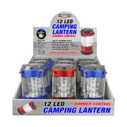 Blazing LEDz Novelty Lighting LED Lantern with Compass Plastic (Pack of 9)
