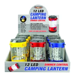 Blazing LEDz Novelty Lighting LED Lantern with Compass Plastic (Pack of 9)