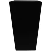 Bloem Black Plastic Square Tall Finley Planter 20 H x 11.5 W x 11.5 D in.