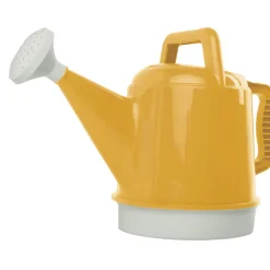 Bloem Deluxe Earthly Yellow 2.5 gal. Plastic Watering Can