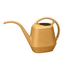 Bloem Earthly Yellow 56 oz. Plastic Aqua Rite Watering Can