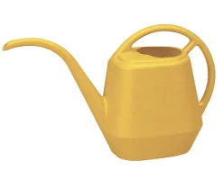 Bloem Earthly Yellow 56 oz. Plastic Aqua Rite Watering Can