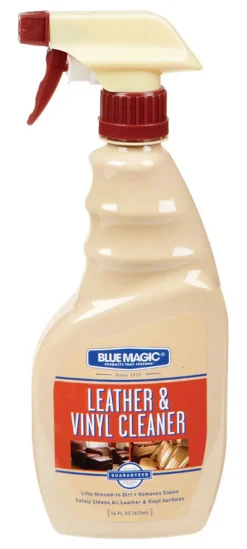 Blue Magic Leather/Vinyl Cleaner Liquid Spray 16 oz. for Leather Surface
