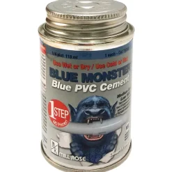 Blue Monster Blue All Weather Cement For PVC 4 oz