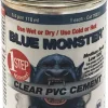 Blue Monster Clear Cement For PVC 4 oz