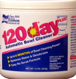 Blue Ribbon 120 Day Clean Scent Automatic Toilet Bowl Cleaner 14 oz Powder