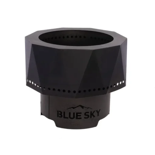 Blue Sky Outdoor Living 15.76 in. W Steel Round Wood Pellets Fire Pit