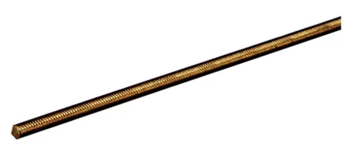 Boltmaster 3/16 in. Dia. x 12 in. L Threaded Brass Rod 1 pk