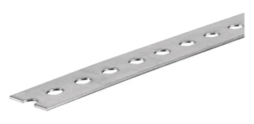 Boltmaster 0.07 in. x 1.38 in. W x 48 in. L Steel Slotted Flat Bar (Pack of 5)